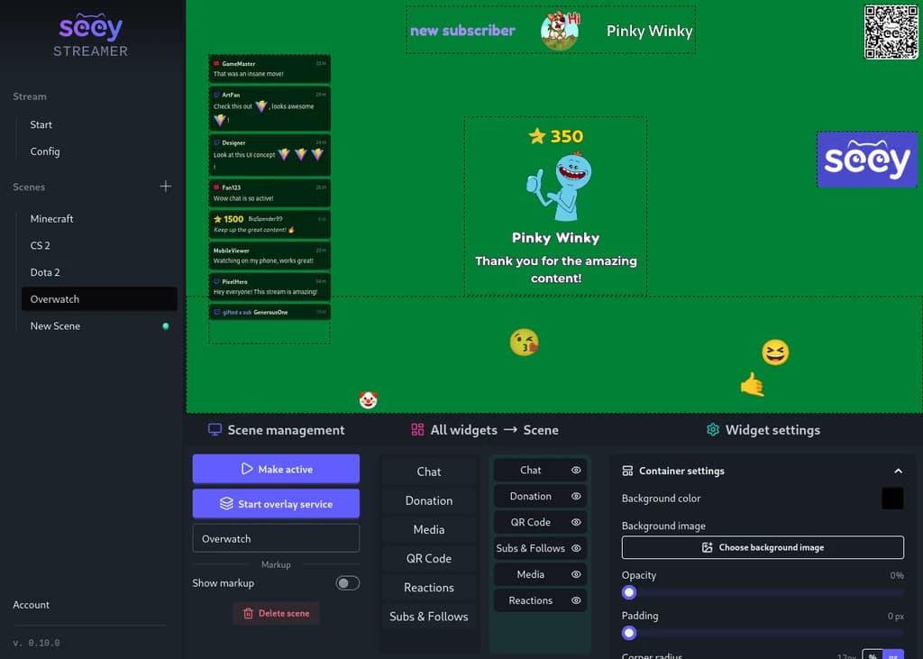 Scene and OBS Setup