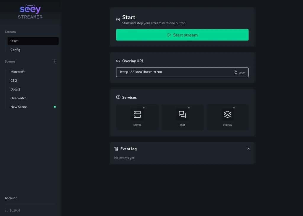 Launch Stream and Interactivity